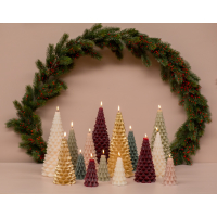 kerstboomkaars, vanille